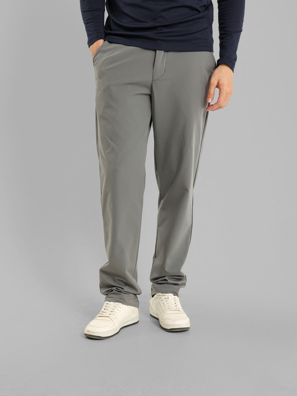 Pants with Zipped Back Pocket