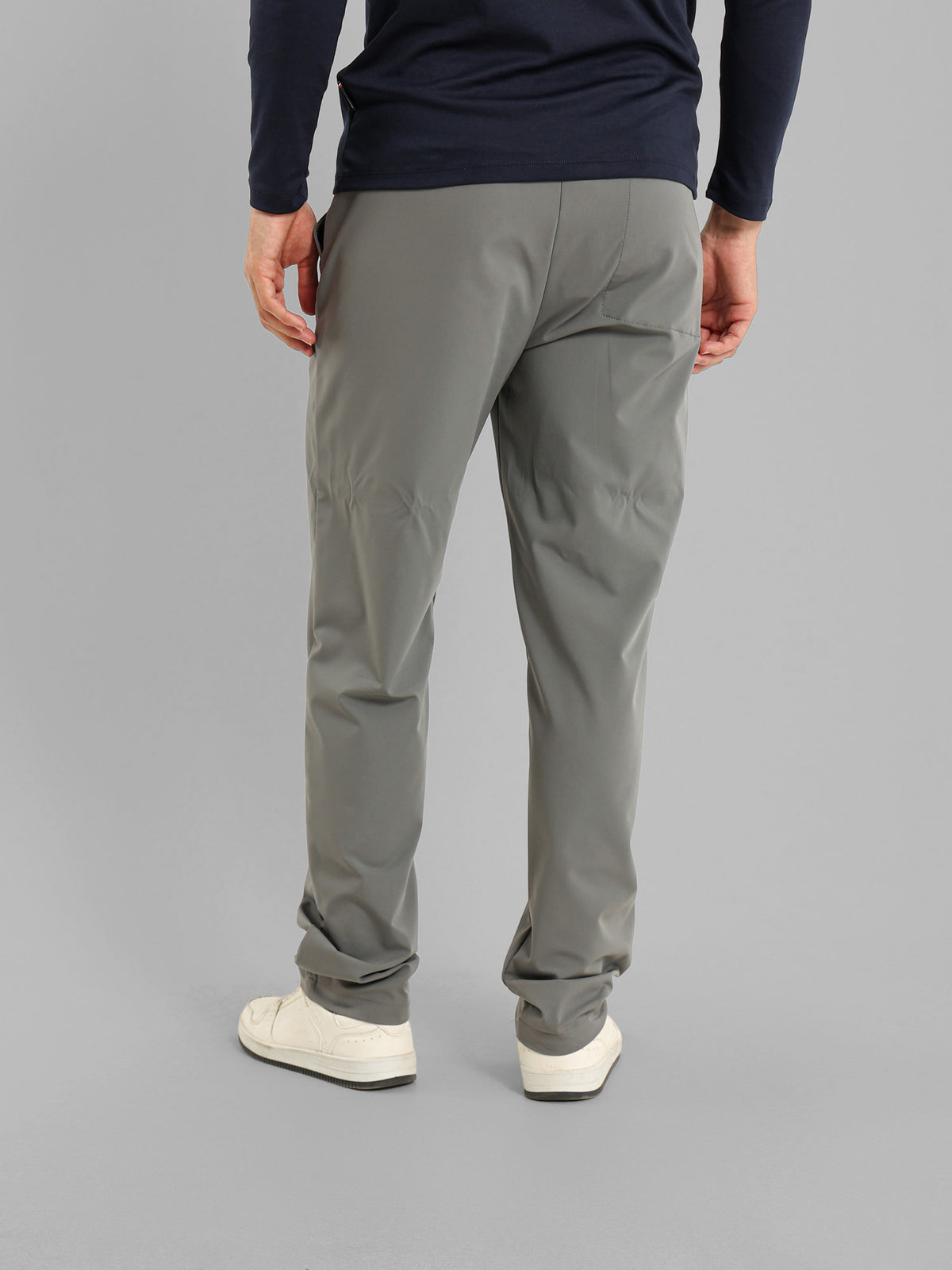 Pants with Zipped Back Pocket