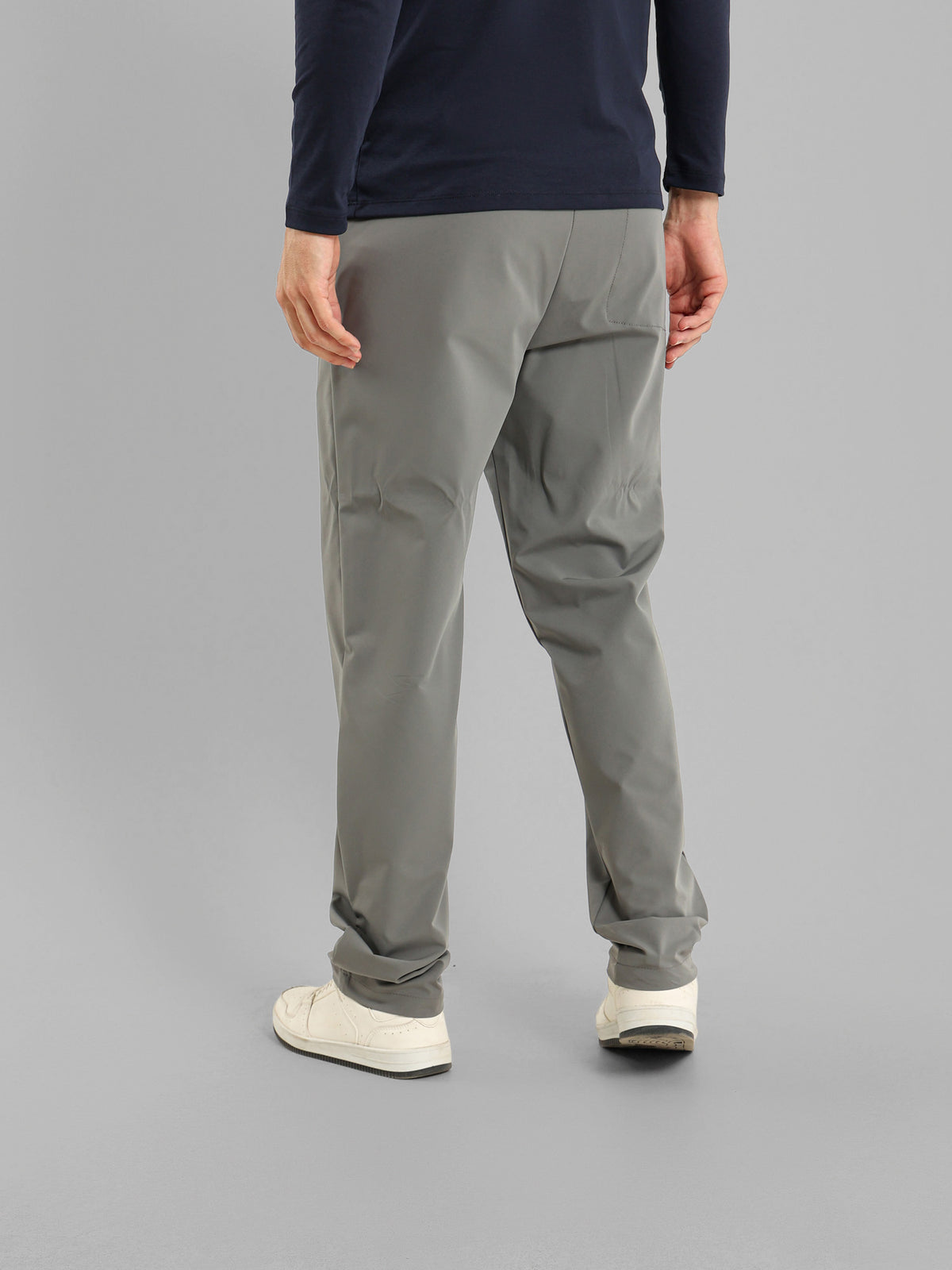 Pants with Zipped Back Pocket