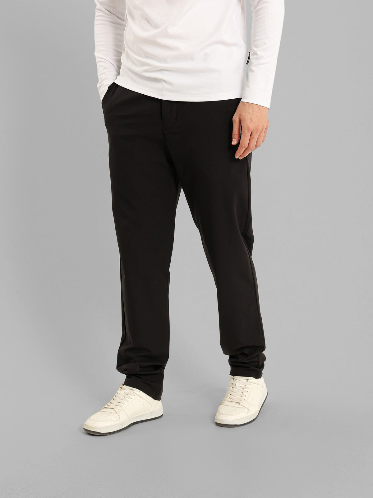 Pants with Zipped Back Pocket