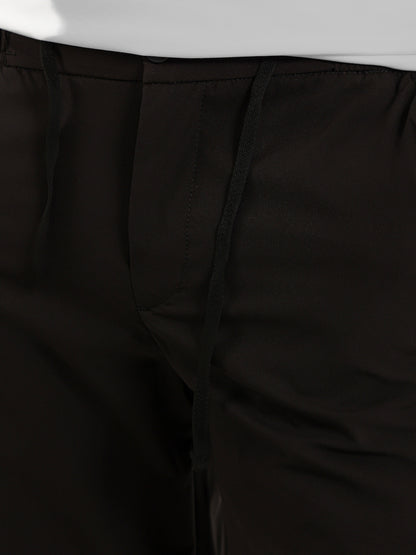 Pants with Zipped Back Pocket
