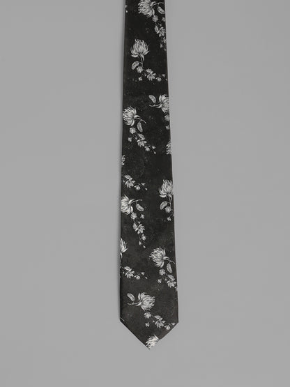 Printed Microfiber Tie