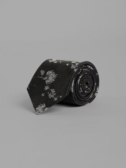 Printed Microfiber Tie
