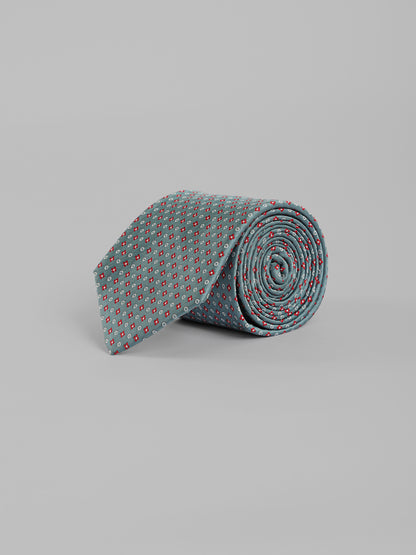 Printed Microfiber Tie