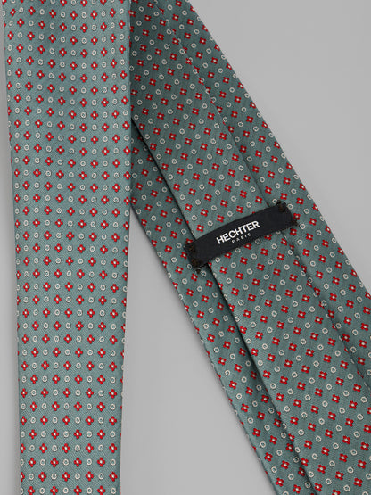 Printed Microfiber Tie