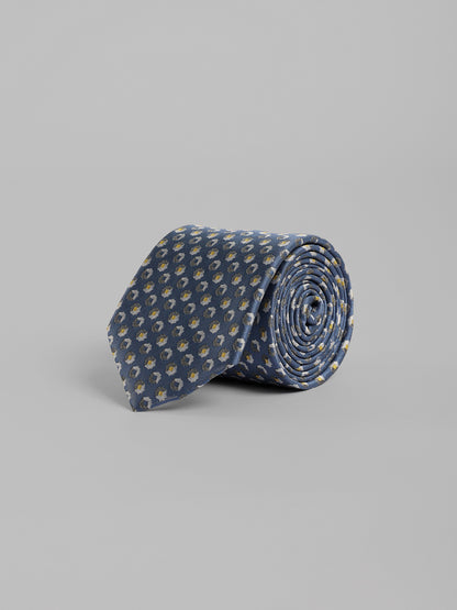 Printed Microfiber Tie