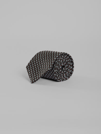 Printed Microfiber Tie