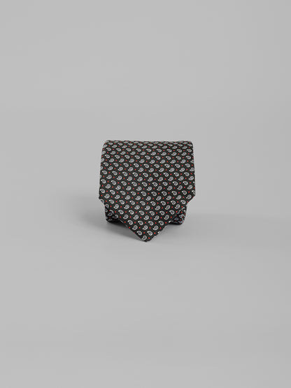 Printed Microfiber Tie