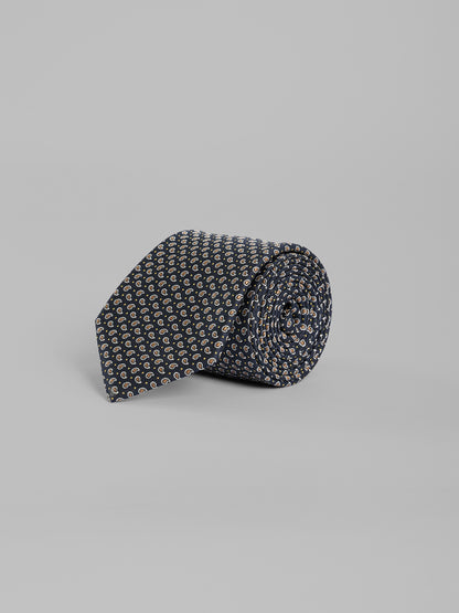 Printed Microfiber Tie