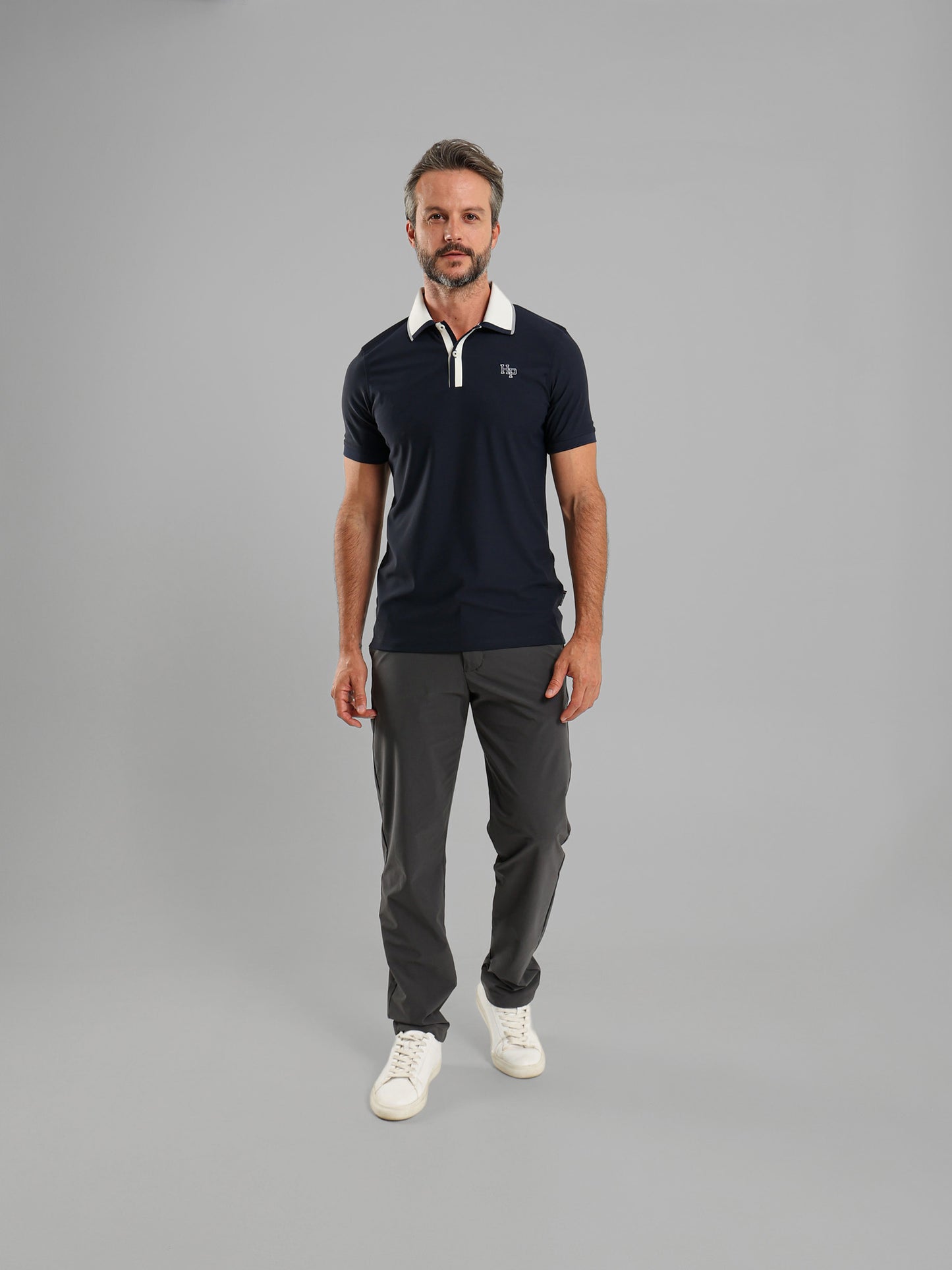 Solid Short-Sleeve Polo