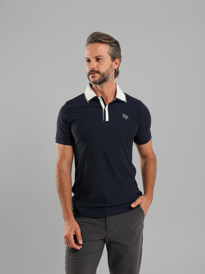 Solid Short-Sleeve Polo