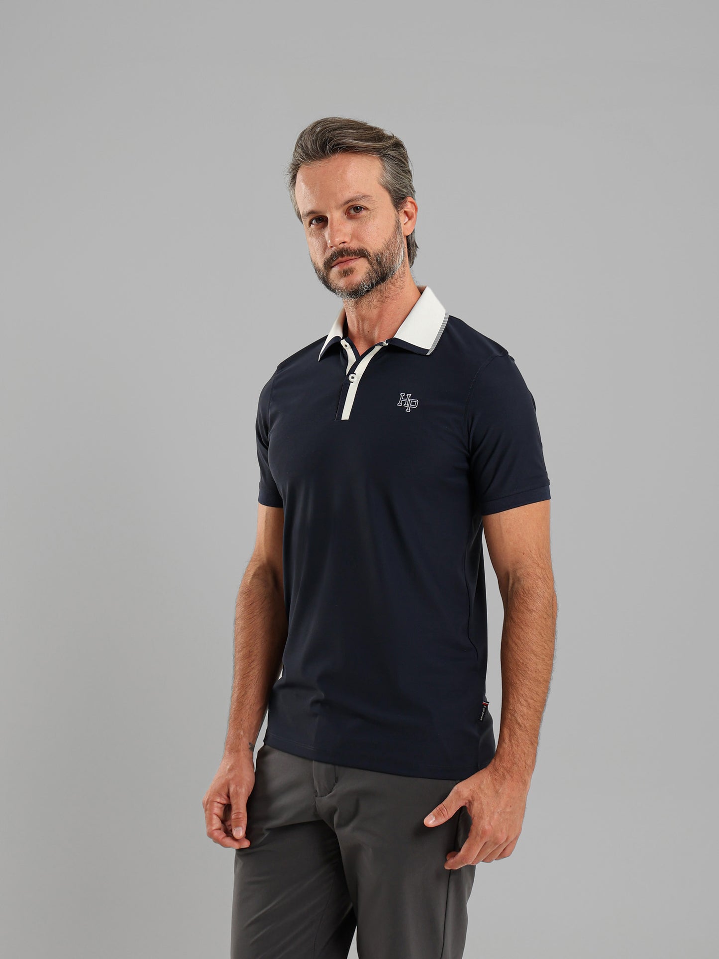 Solid Short-Sleeve Polo