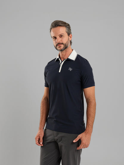 Solid Short-Sleeve Polo