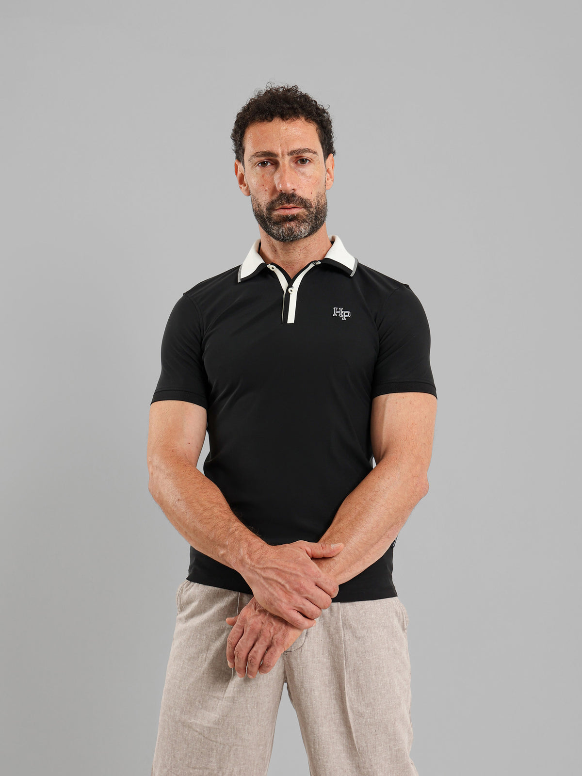 Solid Short-Sleeve Polo