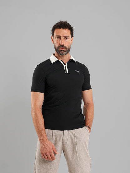 Solid Short-Sleeve Polo