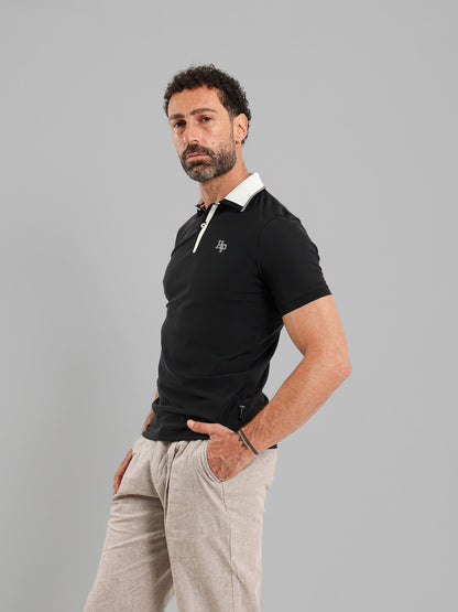 Solid Short-Sleeve Polo