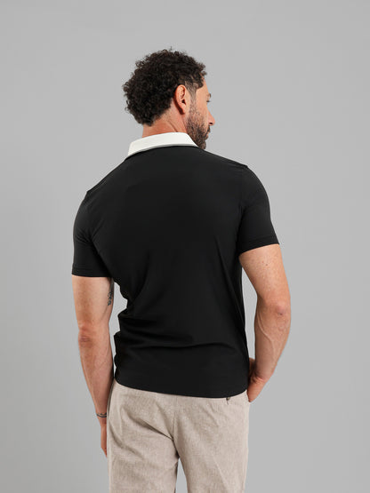 Solid Short-Sleeve Polo
