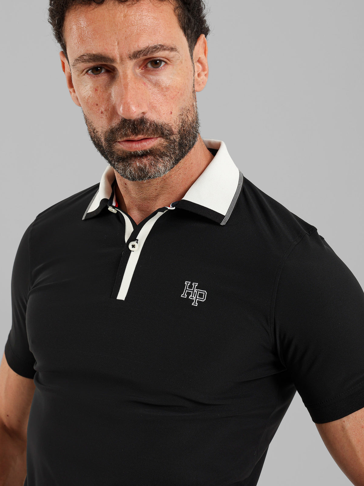 Solid Short-Sleeve Polo
