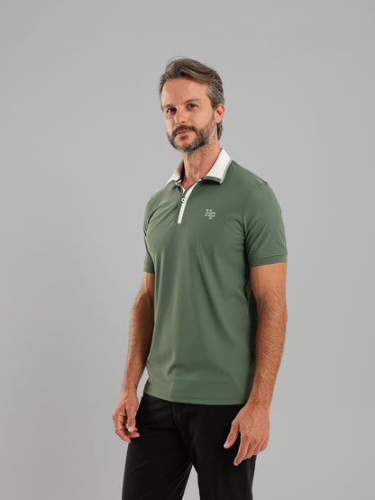 Solid Short-Sleeve Polo
