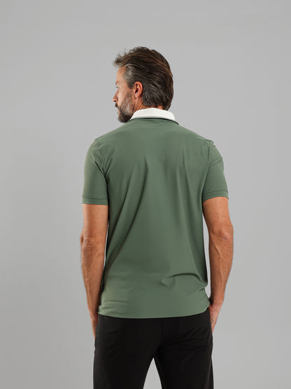 Solid Short-Sleeve Polo