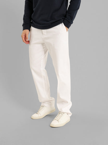 Basic Casual Pique Flat Pocket Pants