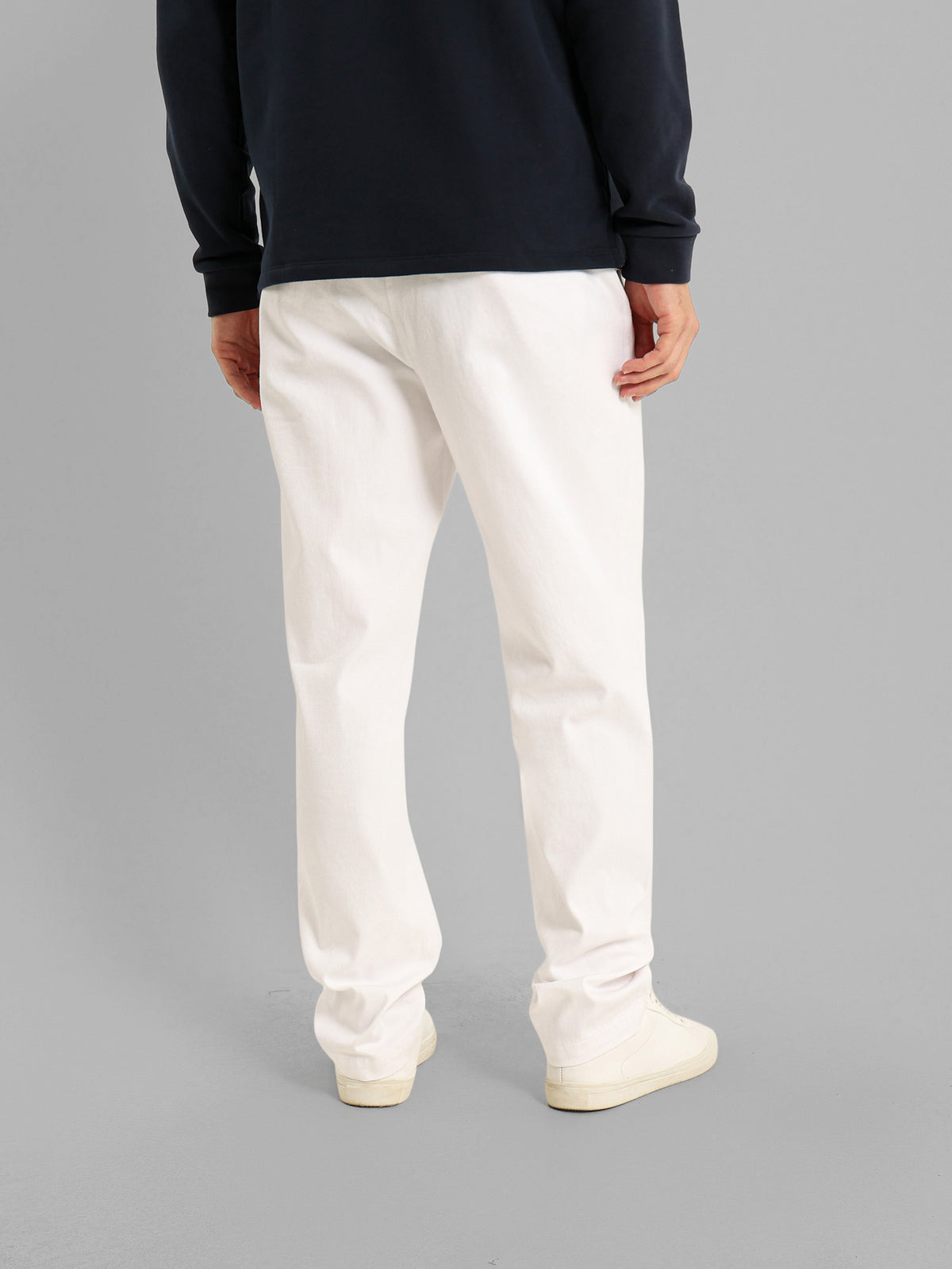 Basic Casual Pique Flat Pocket Pants