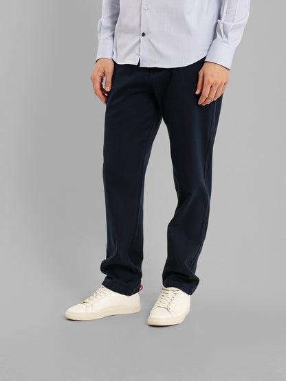 Basic Casual Pique Flat Pocket Pants