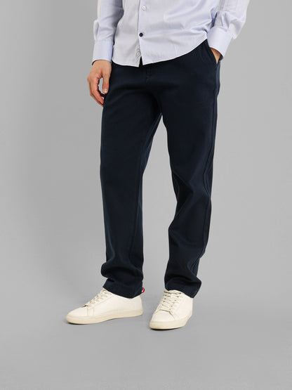 Basic Casual Pique Flat Pocket Pants