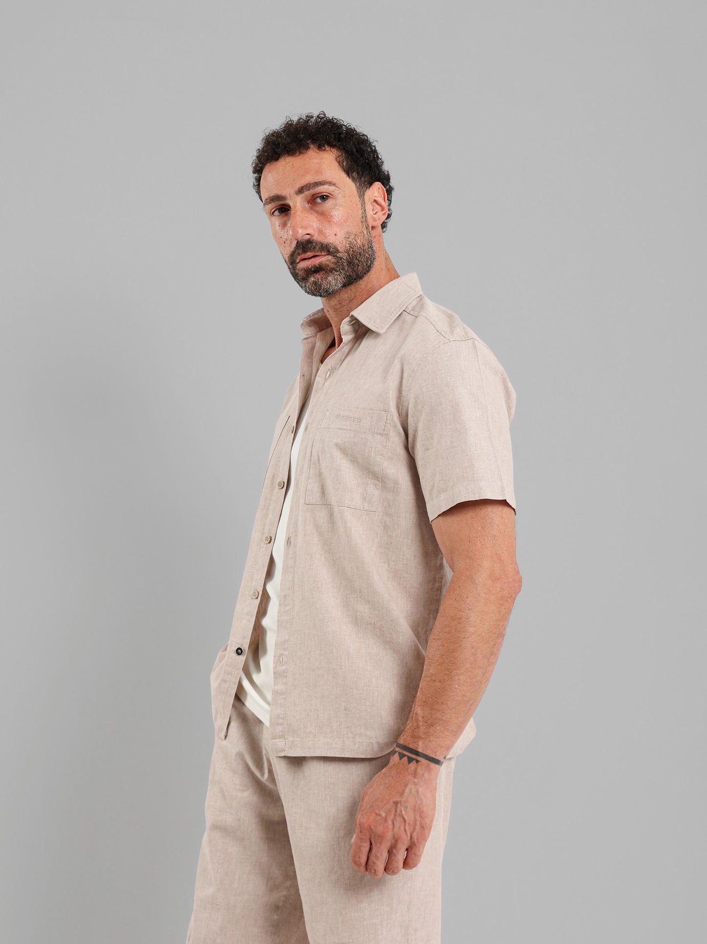 Chest Patch Pockets Shirt