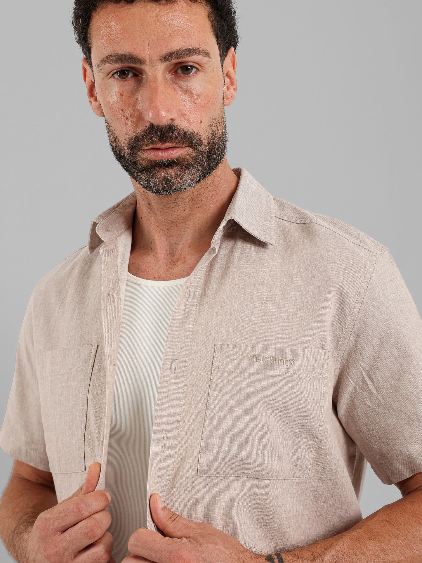 Chest Patch Pockets Shirt