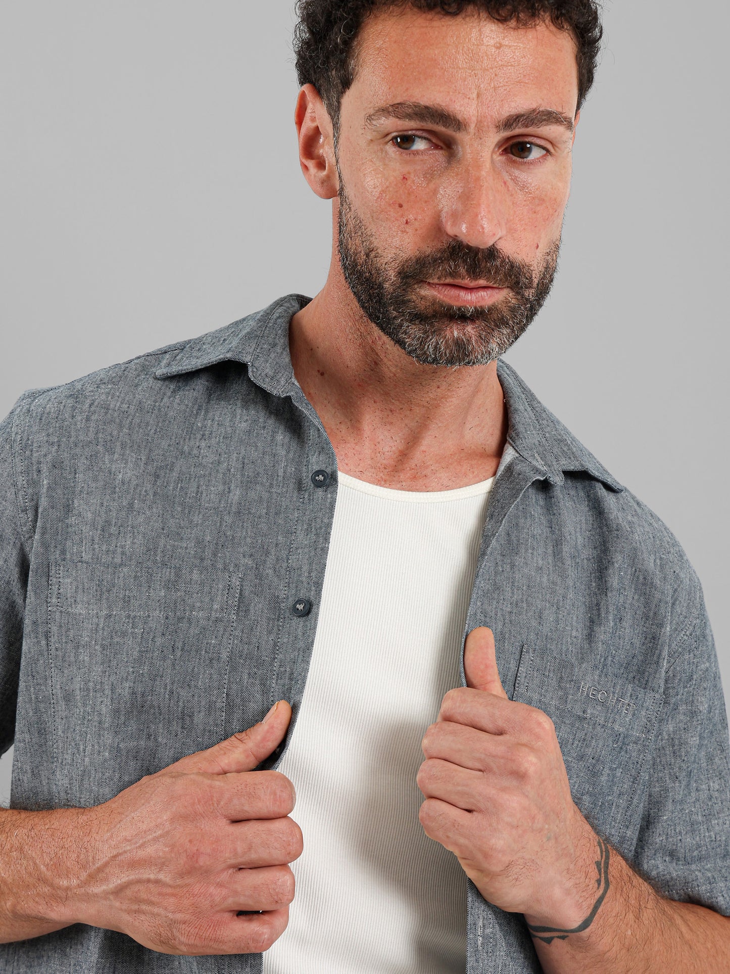Chest Patch Pockets Shirt