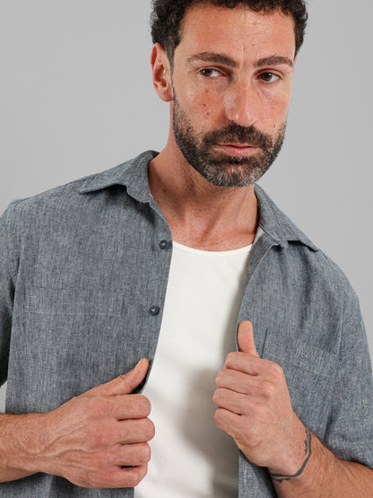 Chest Patch Pockets Shirt