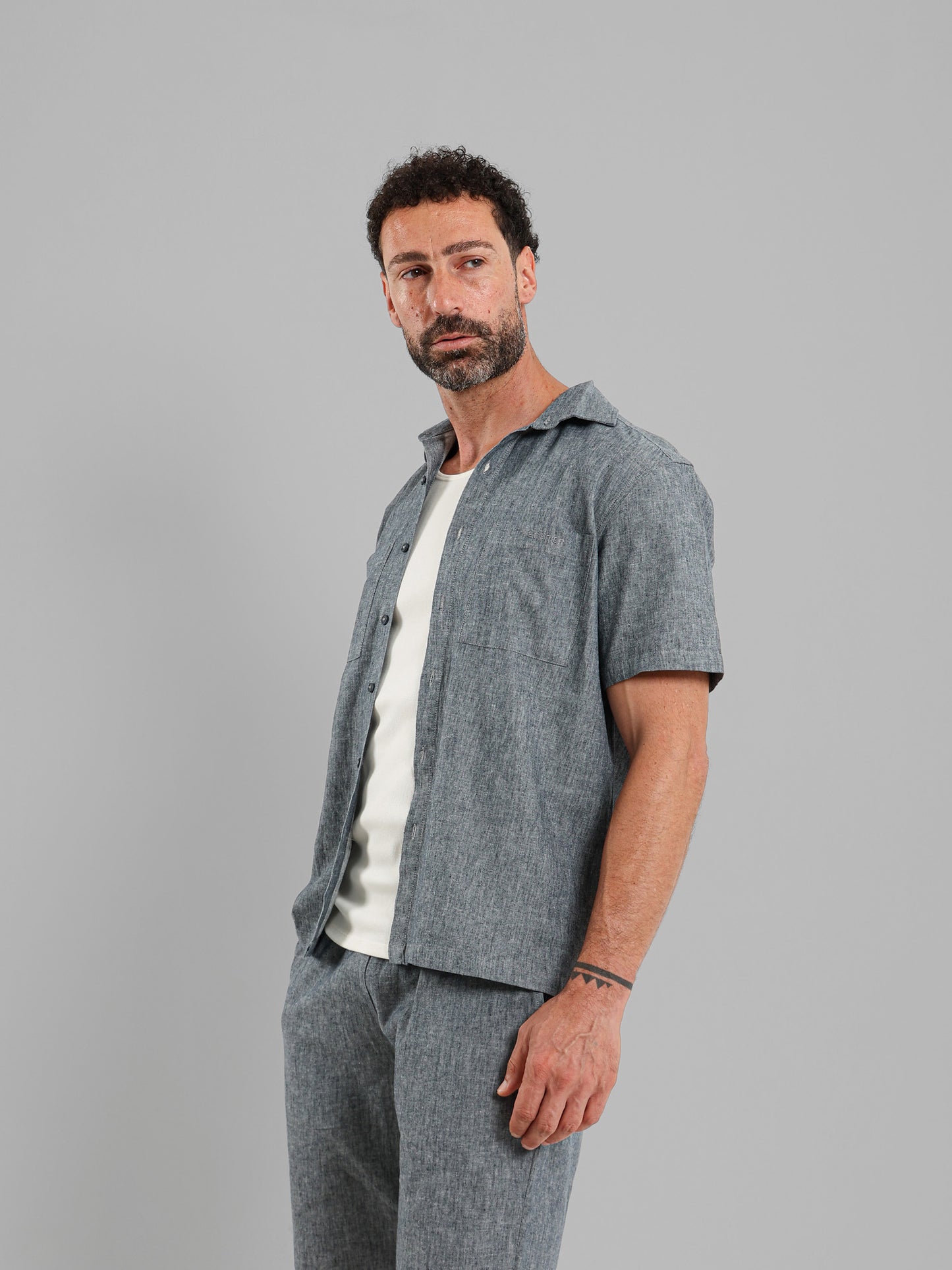 Chest Patch Pockets Shirt