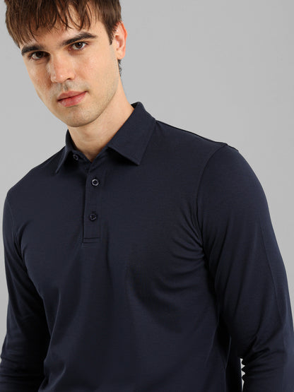 Long Sleeve Polo Shirt