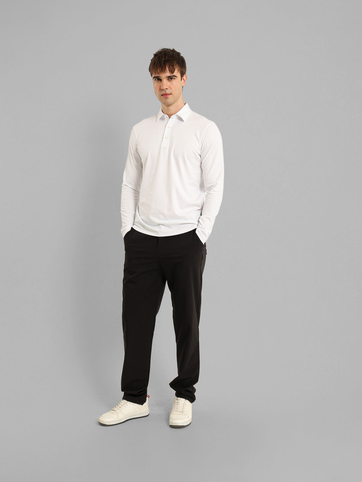 Pants with Zipped Back Pocket