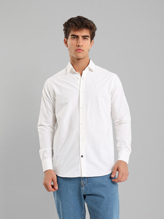 Kent Collar Brushed Oxford Shirt