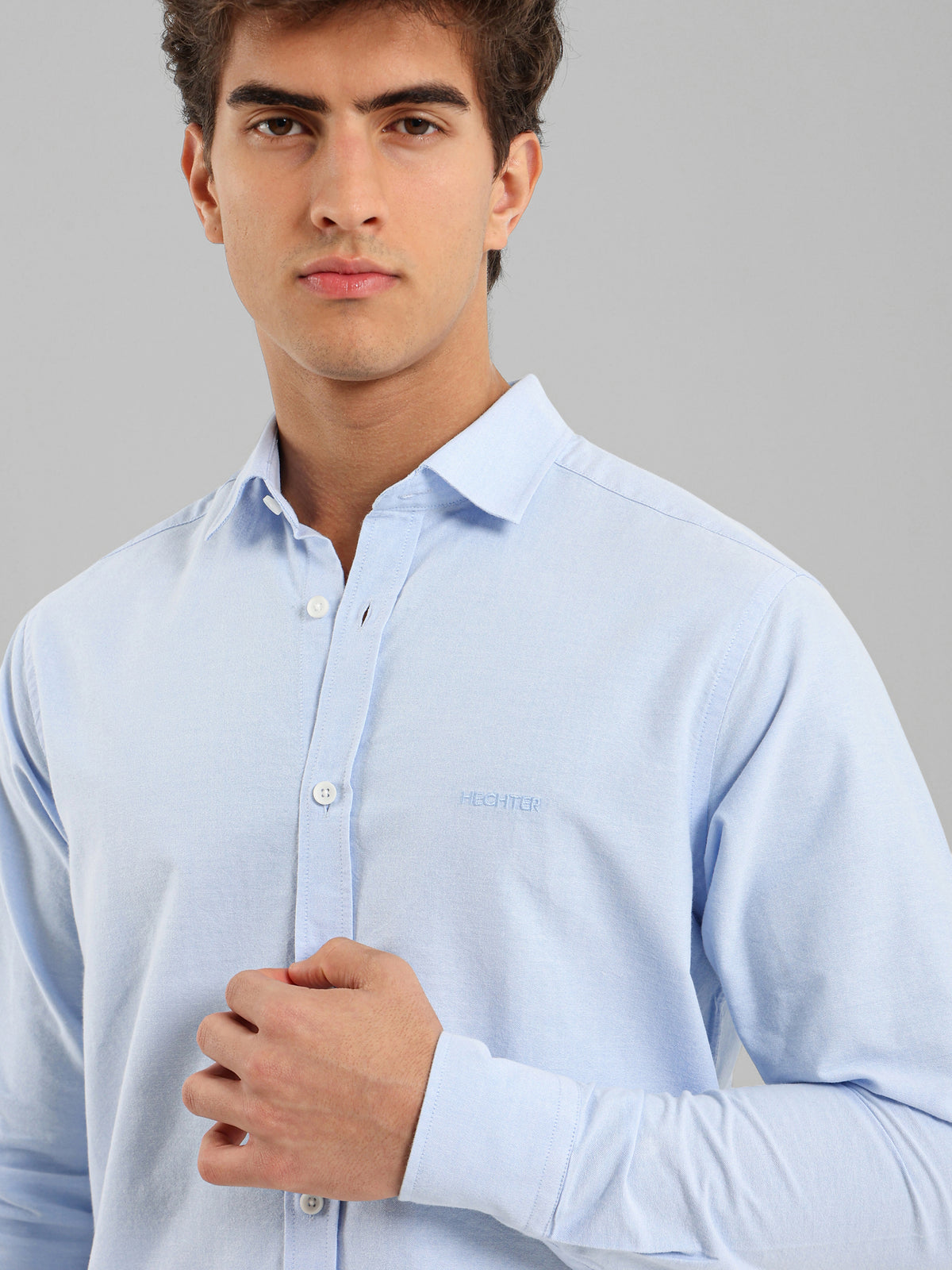 Kent Collar Brushed Oxford Shirt