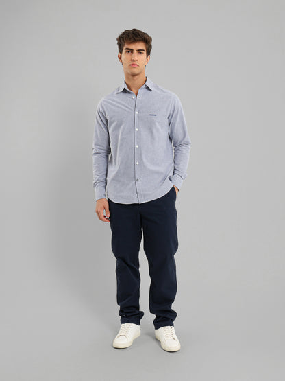 Kent Collar Brushed Oxford Shirt