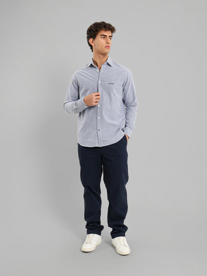 Kent Collar Brushed Oxford Shirt