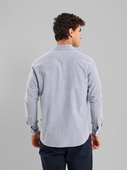 Kent Collar Brushed Oxford Shirt
