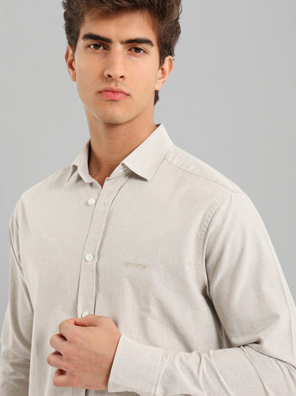 Kent Collar Brushed Oxford Shirt