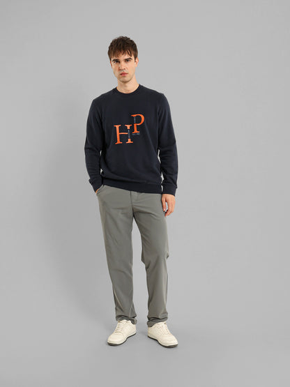 Round Neck Long Sleeve Sweatshirt