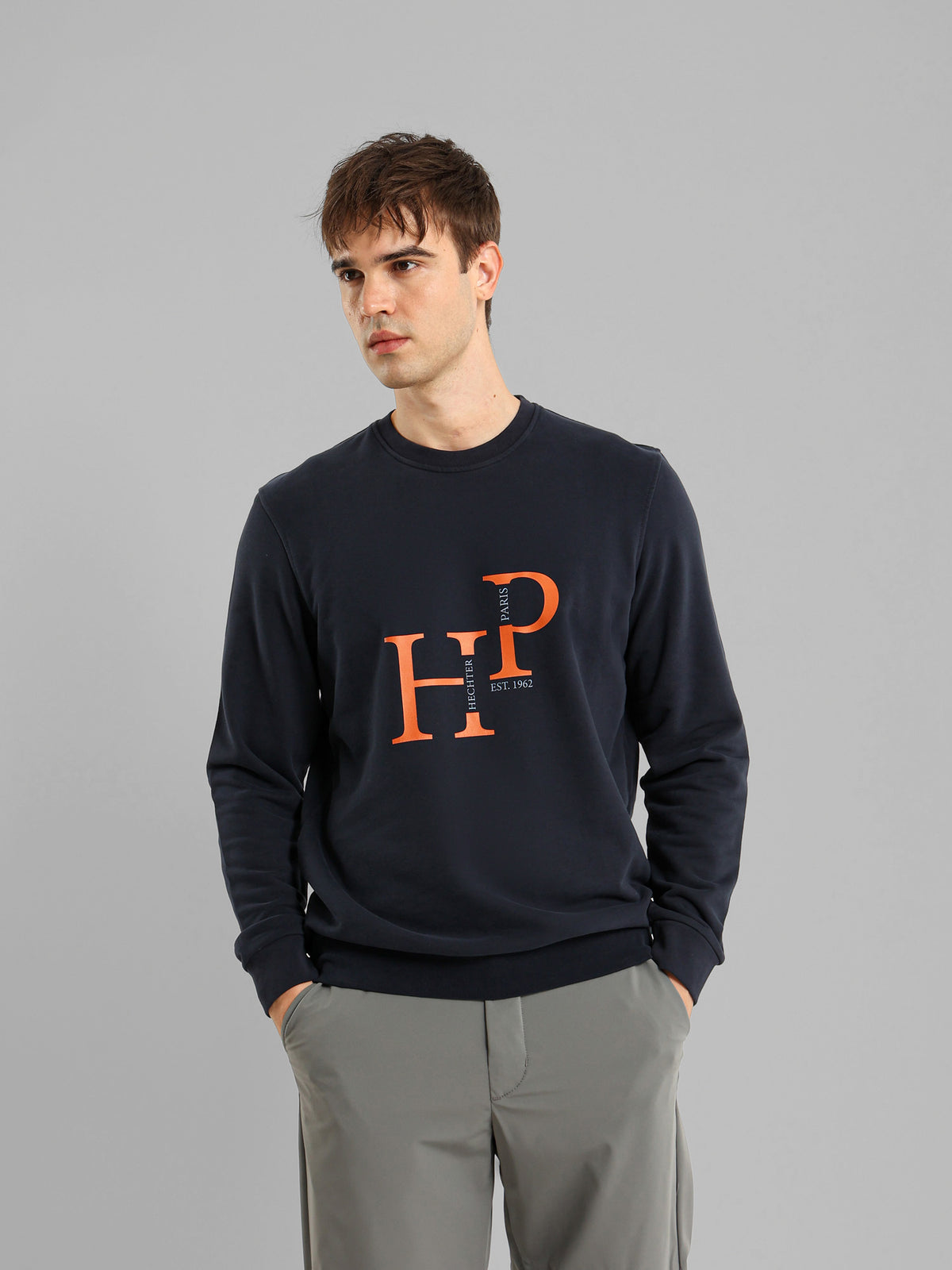 Round Neck Long Sleeve Sweatshirt