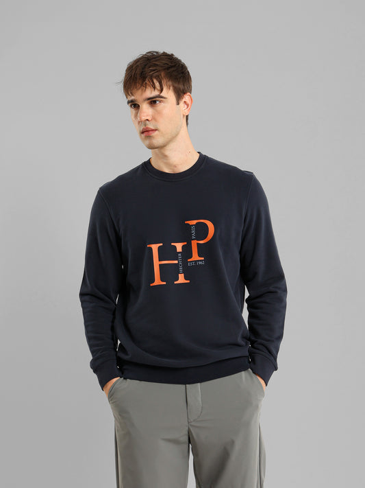 Round Neck Long Sleeve Sweatshirt