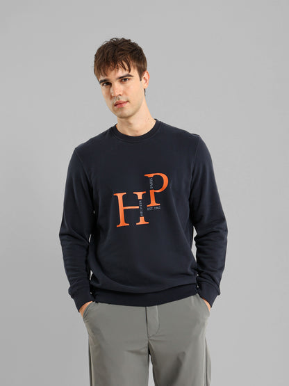 Round Neck Long Sleeve Sweatshirt
