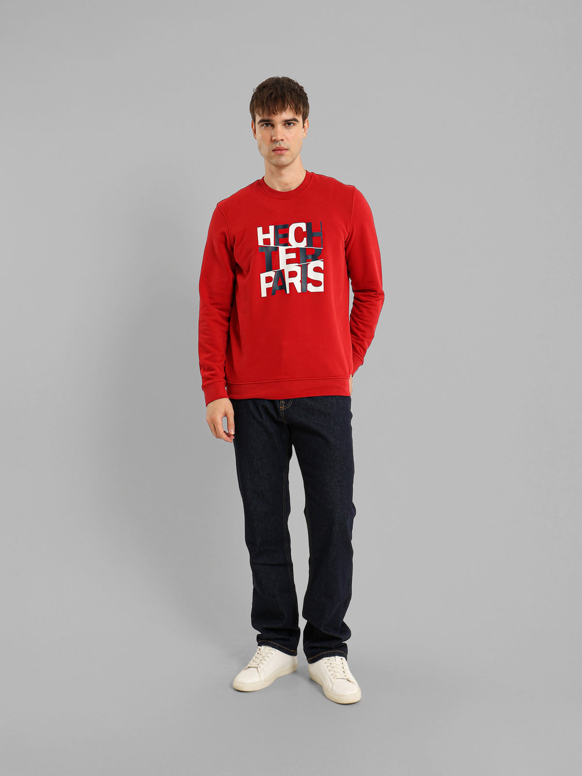 Round Neck Long Sleeve Sweatshirt