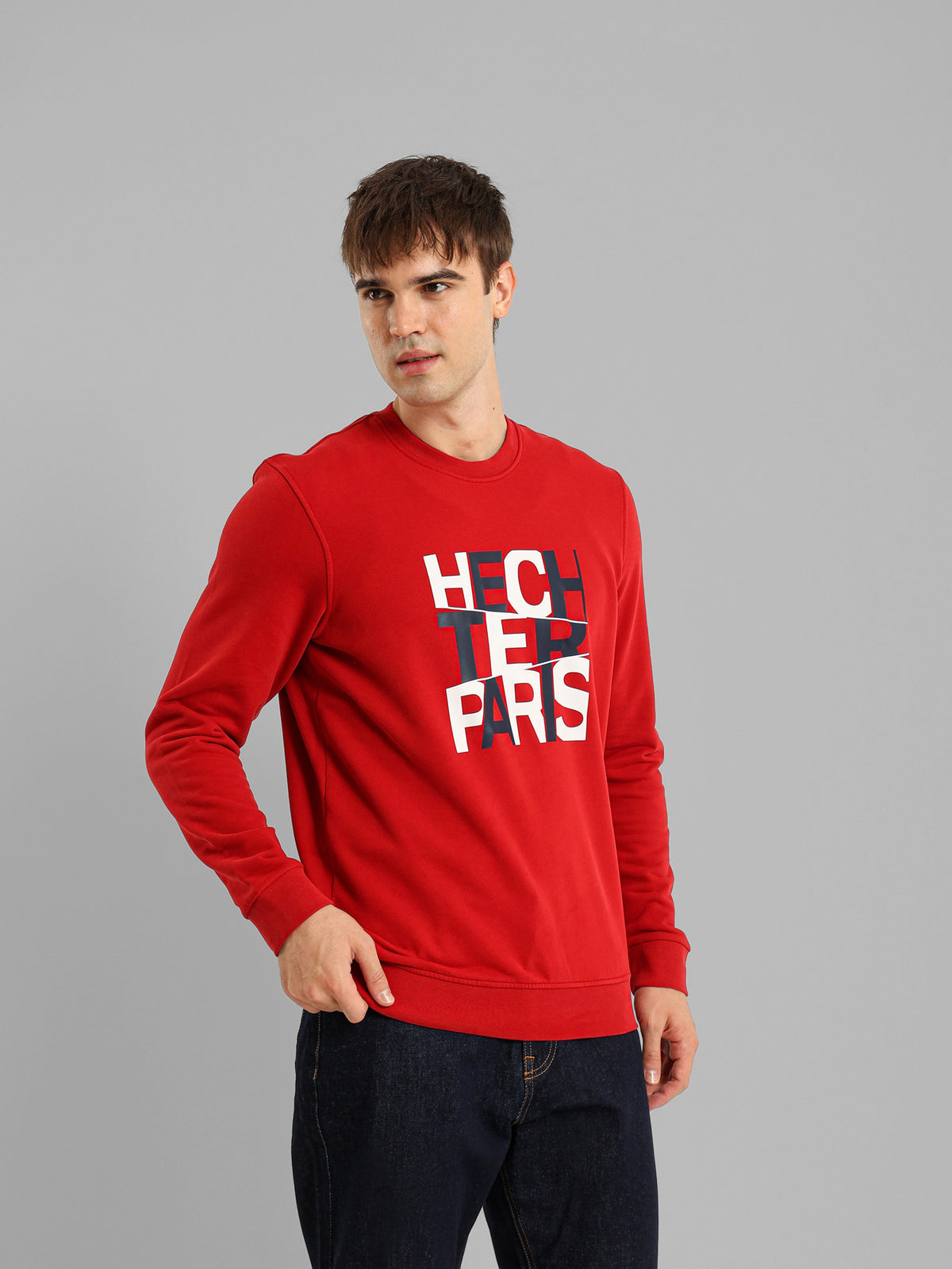 Round Neck Long Sleeve Sweatshirt