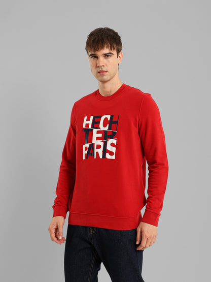 Round Neck Long Sleeve Sweatshirt