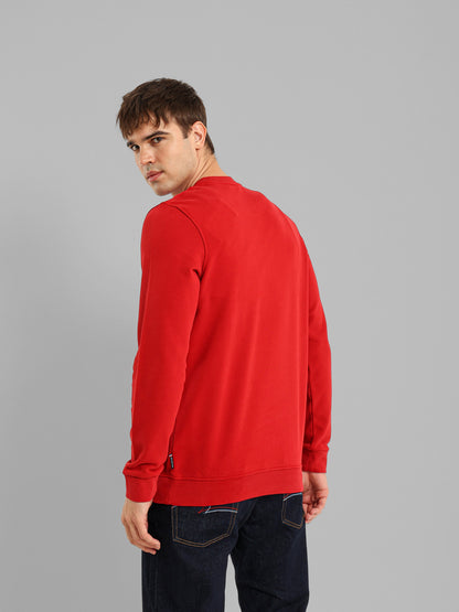 Round Neck Long Sleeve Sweatshirt
