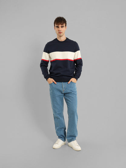 Round Neck Long Sleeve Sweatshirt